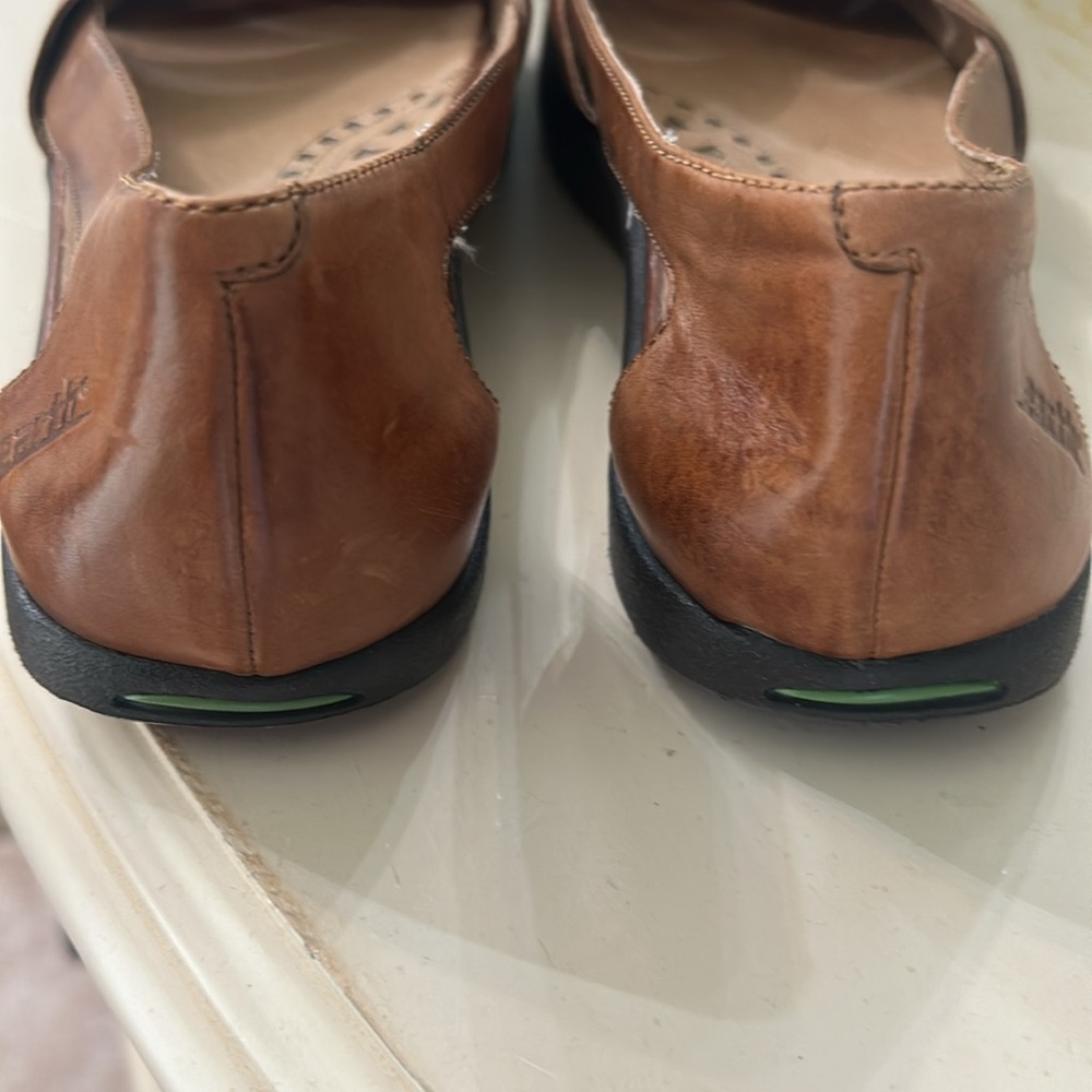 EARTH SZ9 LEATHER Brown Women's Shoes - Picture 6 of 8